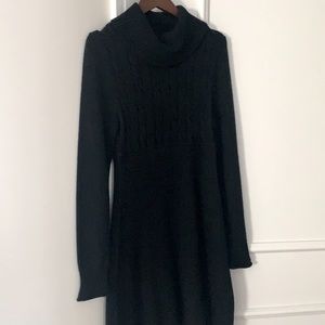 NWOT SO black turtleneck sweater dress (M)